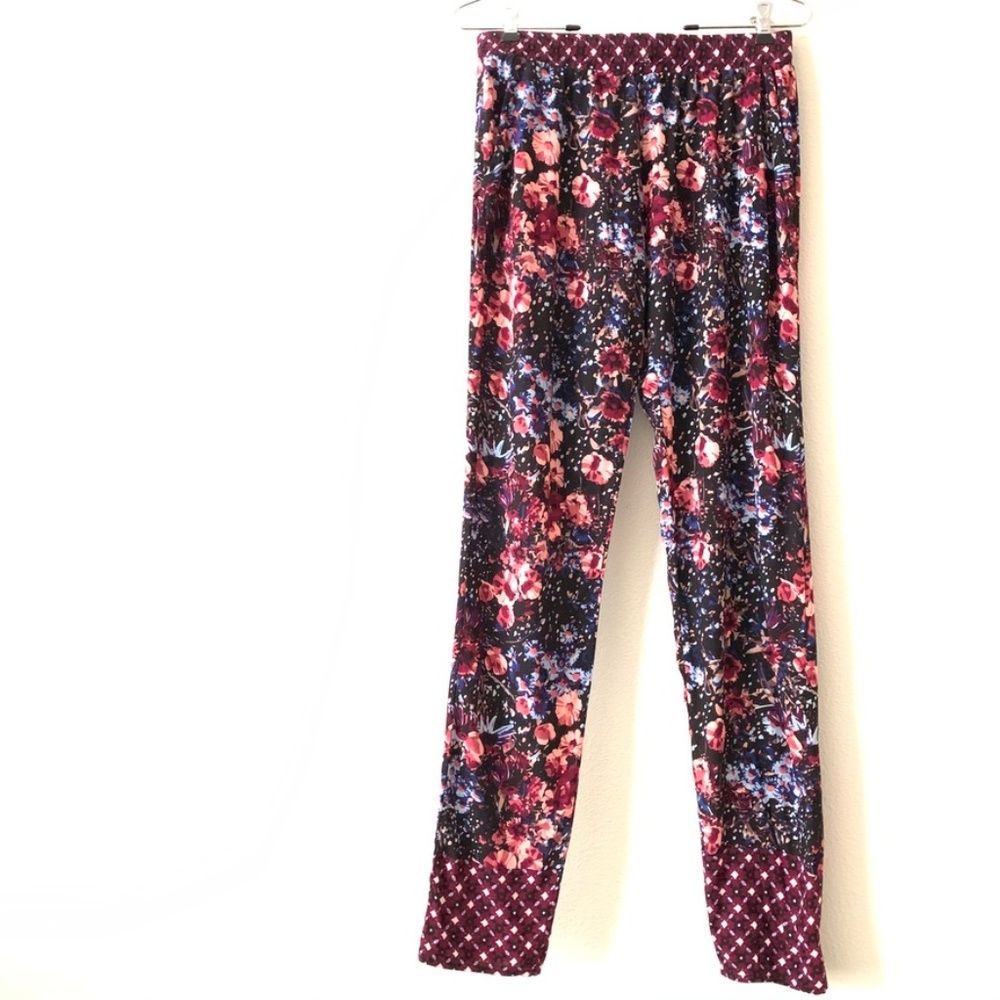 SR Boho Floral Print Pants M